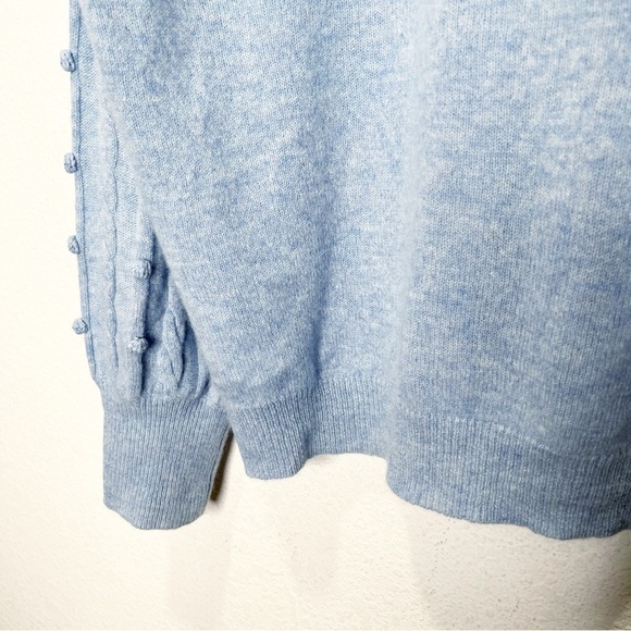 Scott & Scott London 100% Cashmere Cardigan Blue Large - Picture 10 of 13